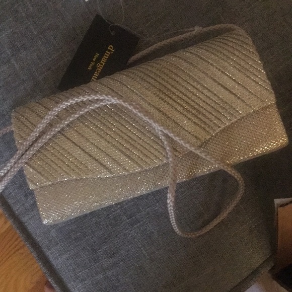 Gold sparkly handbag - Picture 3 of 3